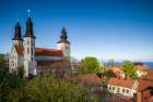 Sweden-Gotland Island-Visby-Visby Cathedral-12th century-exterior Art Print
